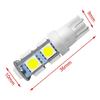 T10 W5W 5050 5SMD Weiße Innenbeleuchtung, LED-Auto-Lichtkeil-Leselampe, superhell, DC 12 V