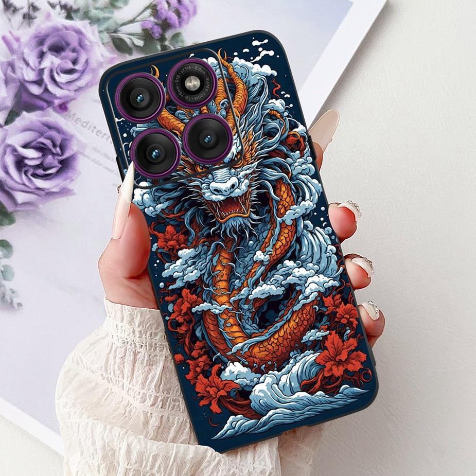 For Motorola Edge 60 Pro Case XT2507-1 Cute Fashion Painted Cover Soft TPU Phone Case For Motorola Edge 60 Fusion Edge60 S Shell