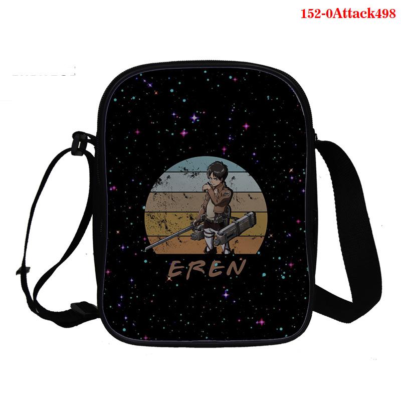 Attack On Giant Peripheral Digital 3D Printed Backpack Student School Bag Full Color Bag Double Shoulder Bag