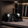 Ultra Quiet Single Watch Winder Storage Mechanical Watch Winder Watch Rotator  Travel Use