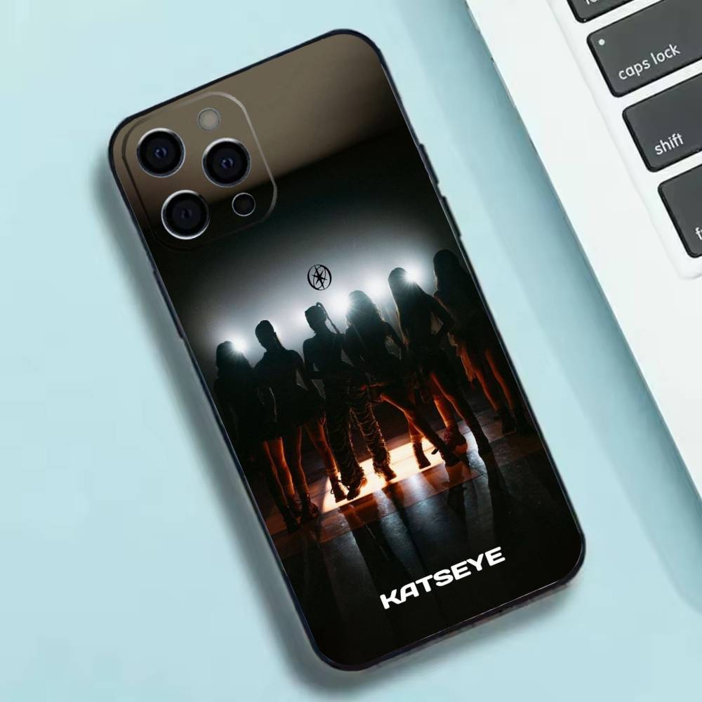 Hot Music K-KATSEYE  Phone Case Silicone Soft For IPhone 17 16 15 14 13 12 11 X XR Plus Pro Max Plus iPhone12PRO