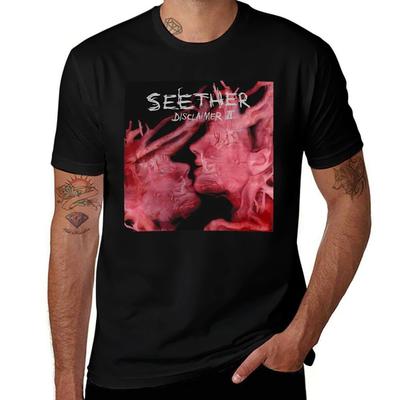 Seether Disclaimer Ii Tshirt Large Size Casual Tee Shirt