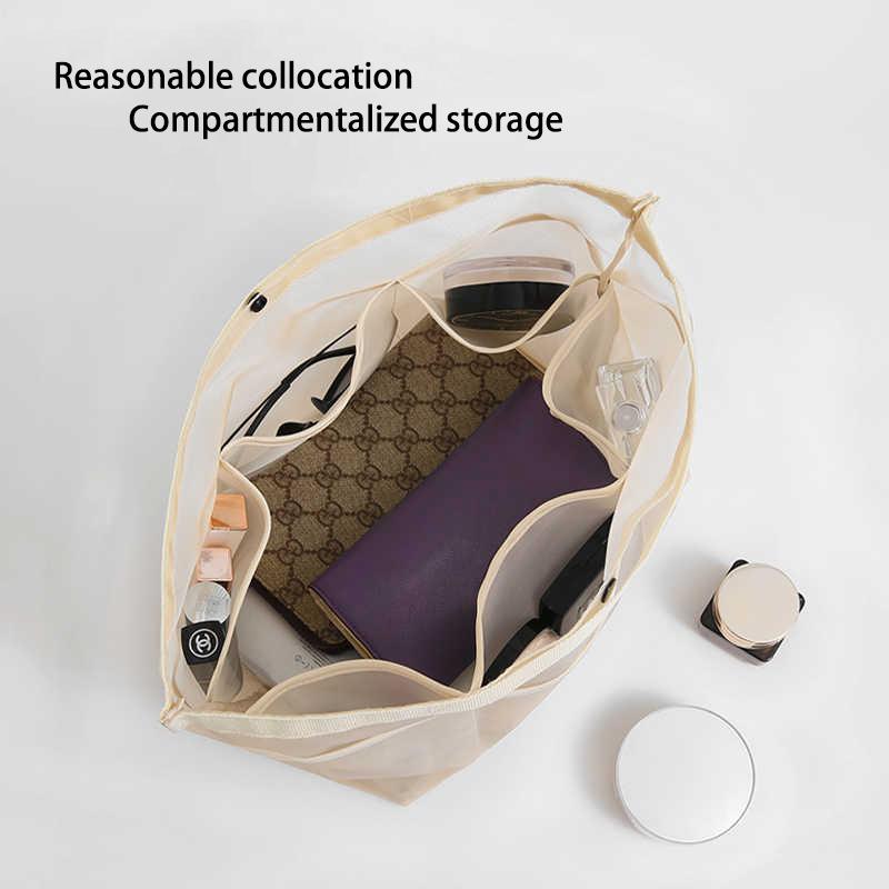 EverToner Ultralight liner Organizer Til Long-champ Håndtaske Indsats Opbevaring Makeup Tasker Liner Taske Støtte Shaper