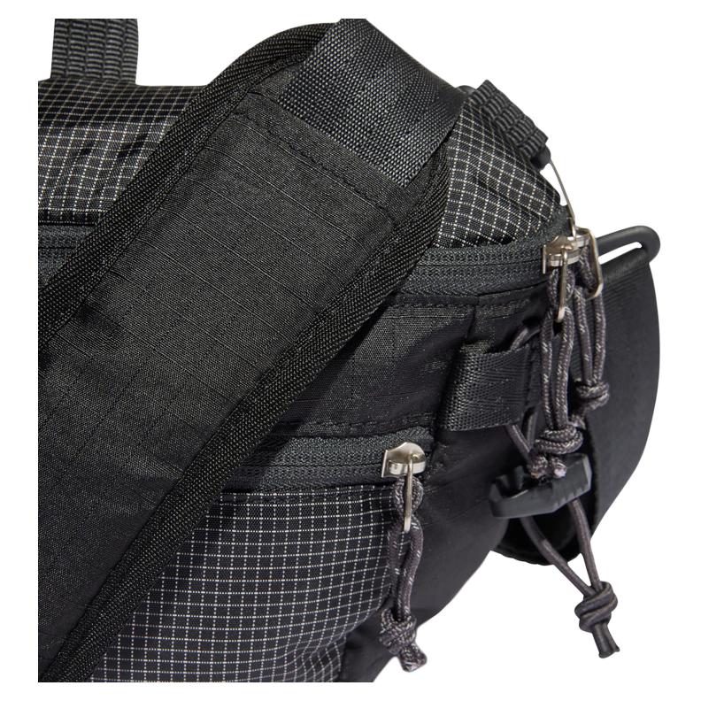 New Adidas Large Adventure Waist Bag Black HL6778