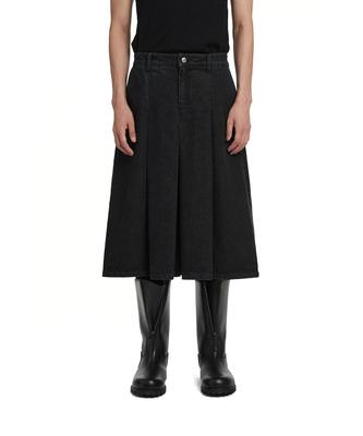 TRUNK PROJECT Pleated Denim Pants_Black