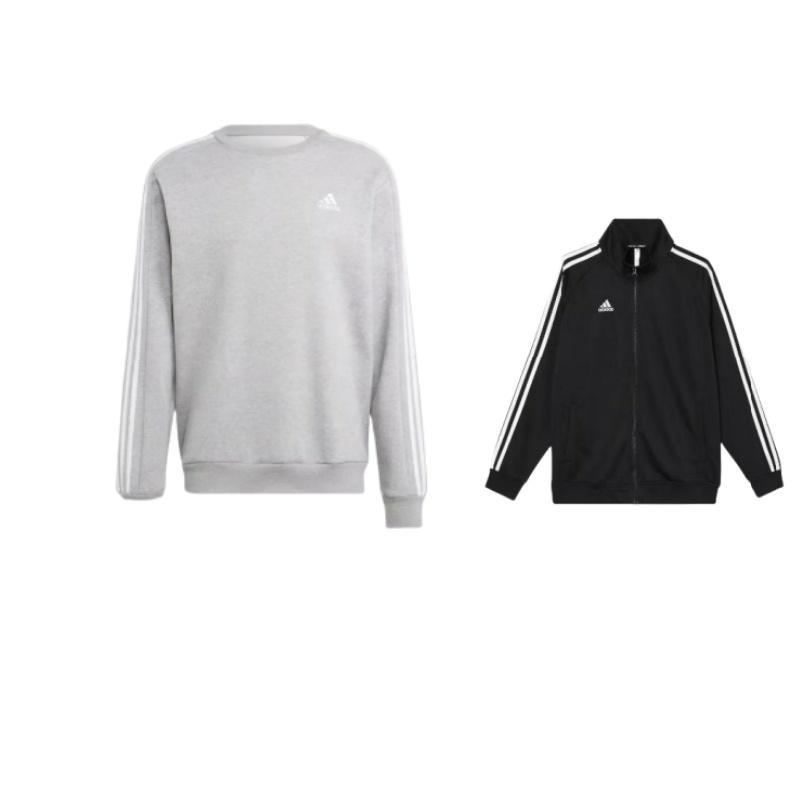 

Adidas Флисовый свитер с круглым вырезом, длинными рукавами, воротником-стойкой, молнией, в полоску, повседневный спортивный костюм, унисекс, спортивная одежда TR30JR-BW+-IJ6470 M