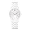 RADO Diamond Diamond Series Quartz Movement 50 Meters Waterproof Women's Watch Swiss Watch 33mm White Dial Ceramic Strap R14065017