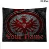 Eintracht Frankfurt Custom Name Wall Tapestry Aesthetic Wall Hanging Printed Fabric Blanket Decorative Tapestries for Bedroom Living Room Home Decor