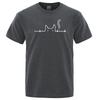 Casual Mens T Shirts Cat Cute Pritned Summer Cotton O-Neck T-shirt for Men Short Sleeve Top Tee Shirt Funny Streetwear T-shirts