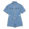 Womens/Ladies Denim Casual Romper