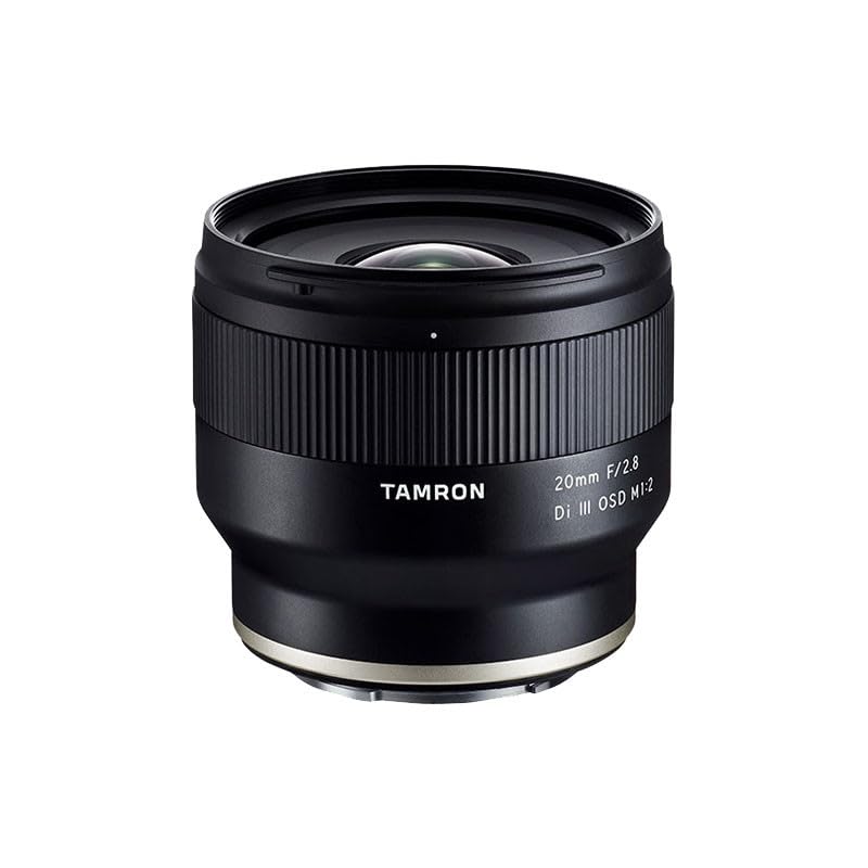 Tamron 20mm F2.8 Di III OSD M1:2 Lens for Sony E-Mount (Model F050SF) - Compact Wide-Angle Lens