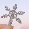 Sparkling Crystal Hairpin Gold/Silver Rhinestone Barrette  Women Hair Accessories
