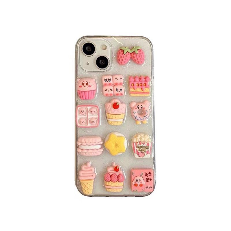 Iphone16Promax Mobile Phone Case Is Suitable For Apple 17 Donut 14 Ice Cream Cake 13 Girl Heart Plus