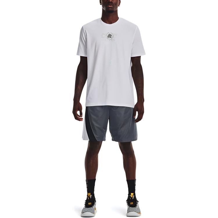 Under Armour T Shirt Men's White 1376805-100