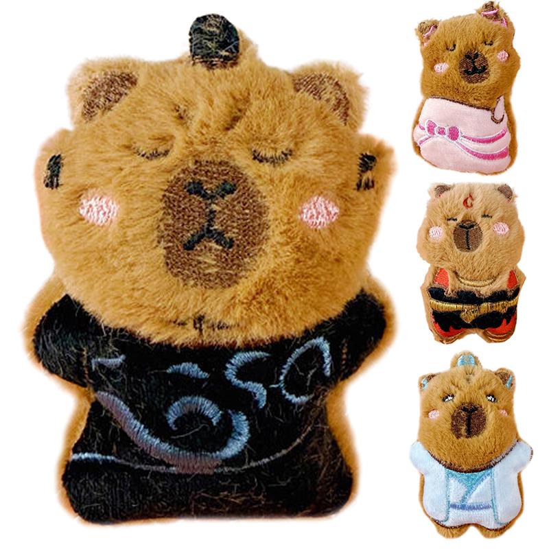 

Kawaii Capybara Keychain Cartoon Cute Animal Pendant Keychain For Women Girls Creative Backpack Decoration Accessories Gifts
