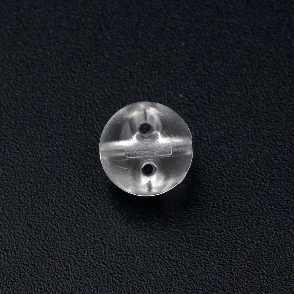 50PCS Plastic Fishing Cross Beads Lightweight Fishing Rig Beads Double Pearl Beads Outdoor Fishing