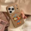 iPhone 17 fun cute pet Apple 16 Pro Max phone case suitable for 14, 13, 15, 11, 3D cartoon, matte, soft
