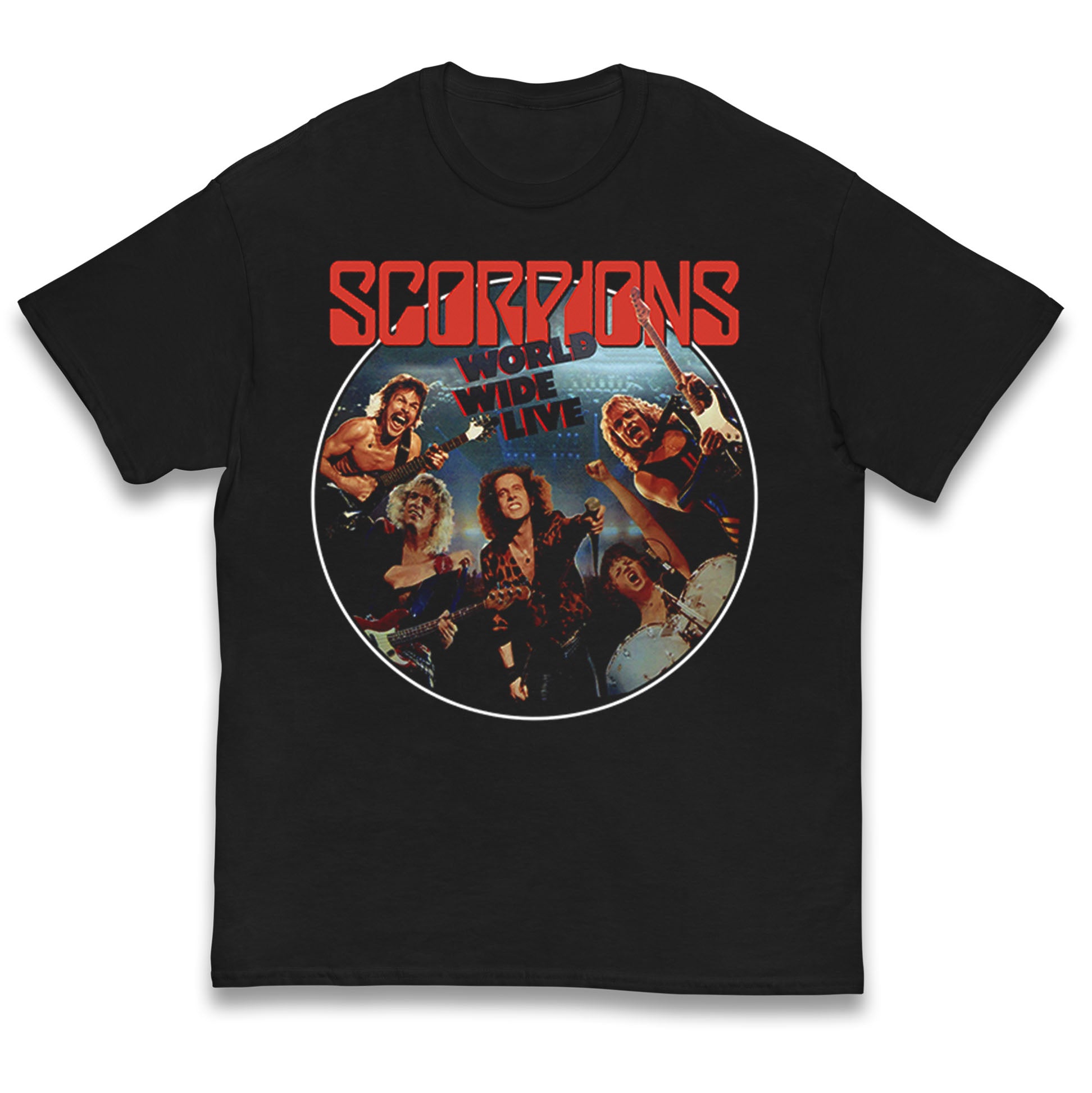 Scorpions World Wide Live Kids T Shirt 100