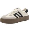Belle Women's Retro Platform German Trainer Sneakers