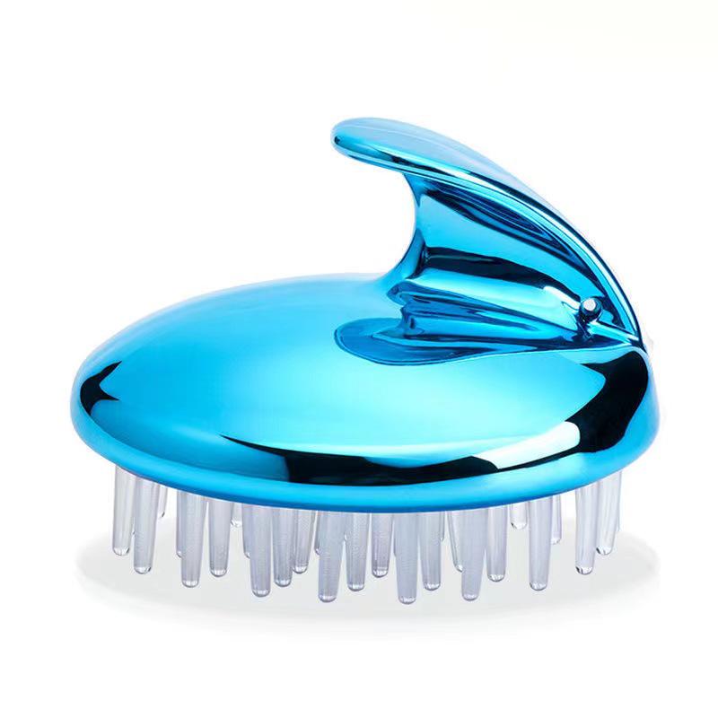 Silicone Scalp Scrubber Massage Comb for Itch Relief and Shampooing