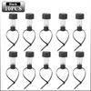 1-10PC Solar Pool Light Hanging LED Cylinder Lamp for Above Ground Pool Outdoor Garden Decoration Waterproof Warm White IP44 Use
