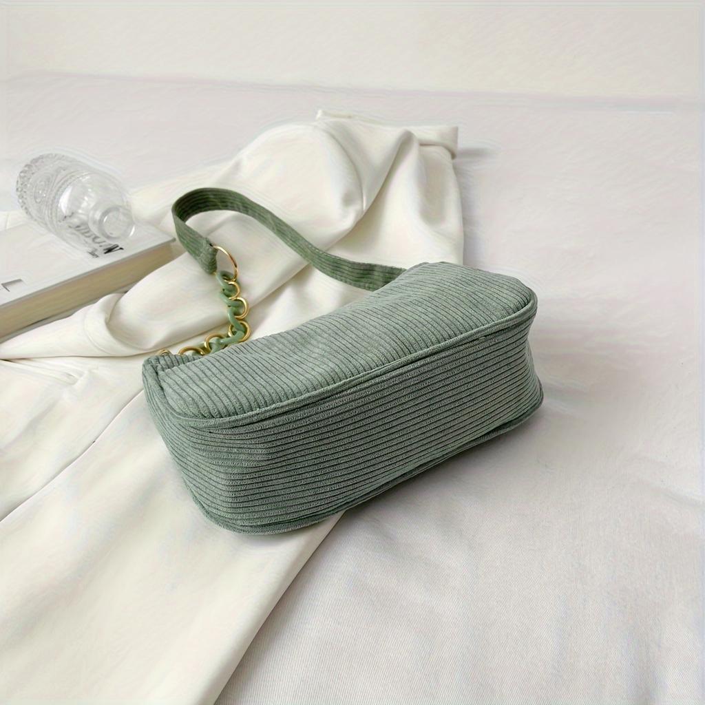 Shoulder Bag, Solid Color Crossbody, Hand-Held Canvas Bag for Teenager
