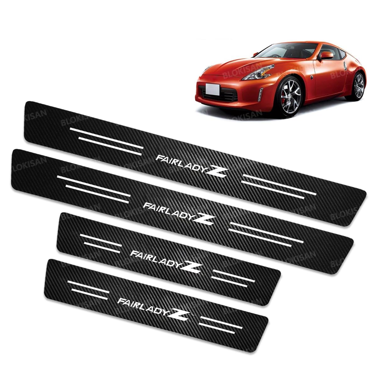 Side step guard for Fairlady Z Compatible with Fairlady Z чёрный