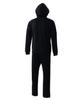 Combat Genuine Jersey Tracksuit Setup Top and Bottom Set Unisex [Adidas Sports] TR-74 Men's (XL, Black/Black)