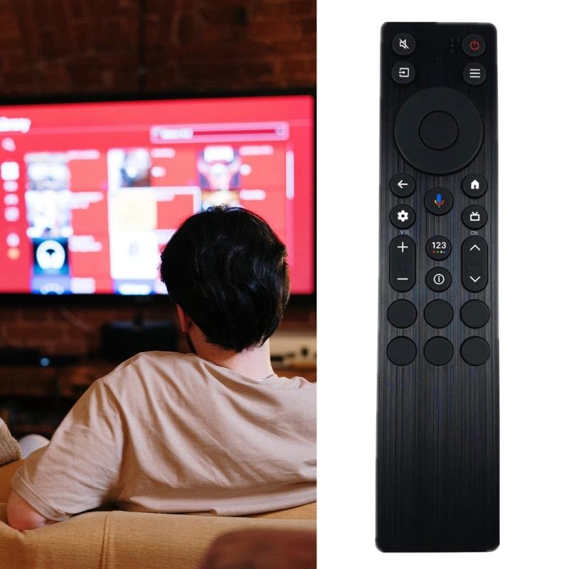 Voice Controlled TV Remote Controller For Voice TV RC813A FMB4 Intuitive Layout Shockproof