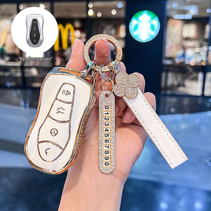 Geely Xingyue S Key Cover 19-21: Compatible with Old Model, Xingyue New Energy, Epro, Boyue Pro - Car Bag, Buckle Shell