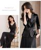 Women's Petite Acetate Satin Blazer & Dress Set - Spring 2026 Collection