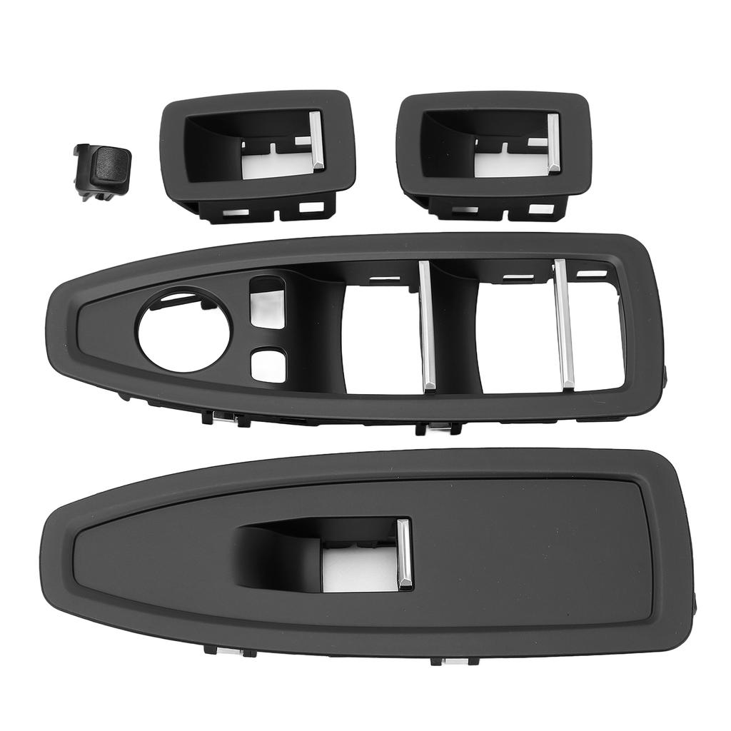 Car Switch Button Panel Trim Cover Replacement for 1 3 4 Series F20 F30 F31 2012‑2019Black