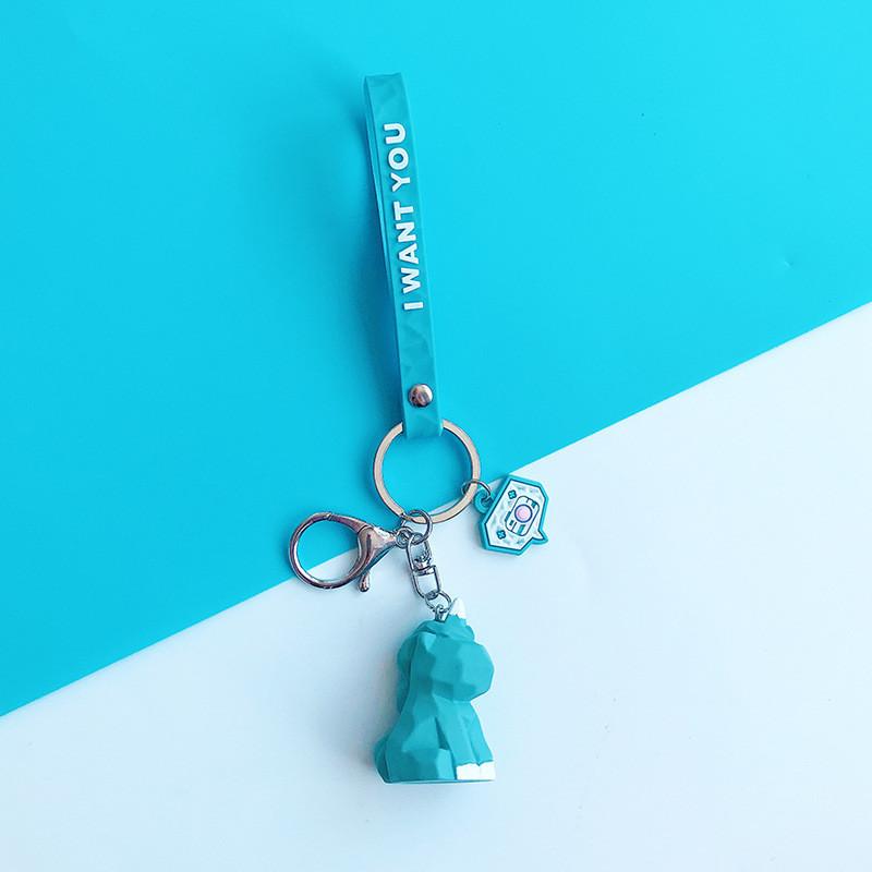 Adorable Resin Cartoon Keychain Family For Couples And Friends Cute Key Accessories