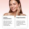 VIARELINE Moisturizing Gel Gentle Hydrating Lightweight Texture Easy Absorption Non-Greasy Daily Skincare 50ml