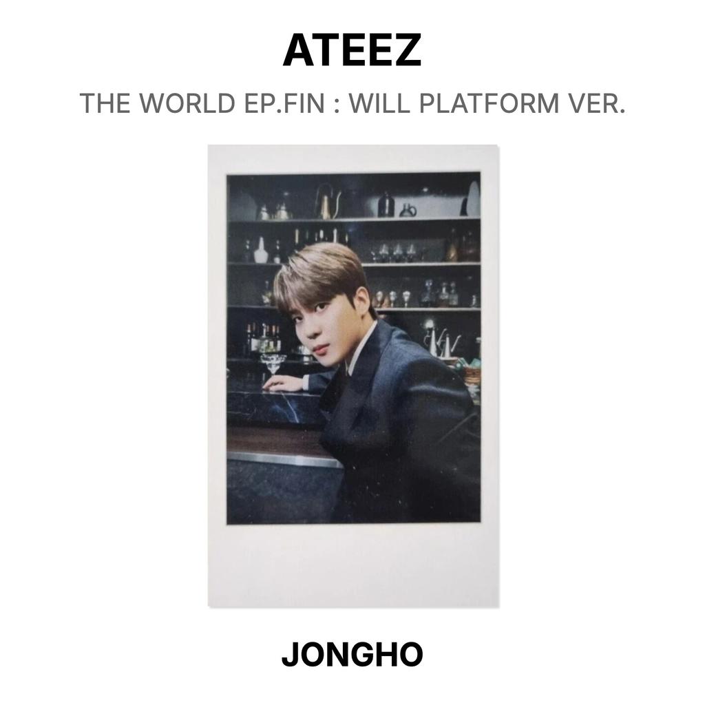 ATEEZ THE WORLD EP.FIN : WILL PLATFORM VER. Official Photocard