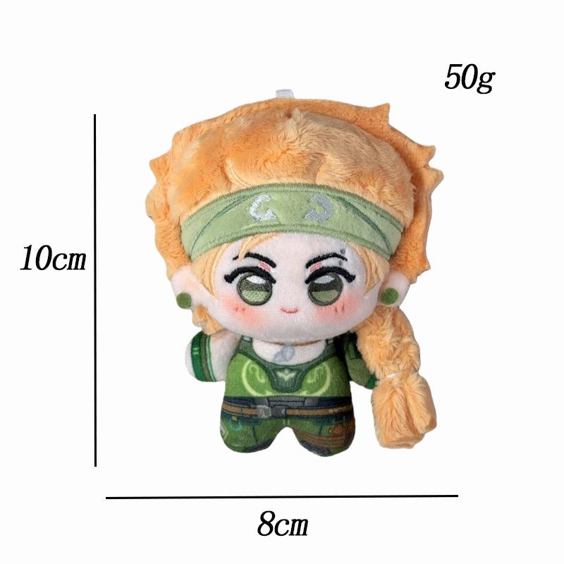Game Gekko Sage Plush Doll Pendant Iso Viper Stuffed Toys Fans Collect Cute Plusie Toy Backpack Holiday Birthday Gifts