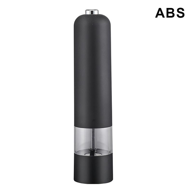 1/2Pcs Electric Salt Pepper Grinder Set One Handed Operation Stainless Steel Spice Mill With Light Automatic Pepper Grinde