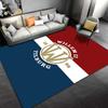Willem II Tilburg Carpet suitable as a non-slip mat for the living room or bedroom sofa