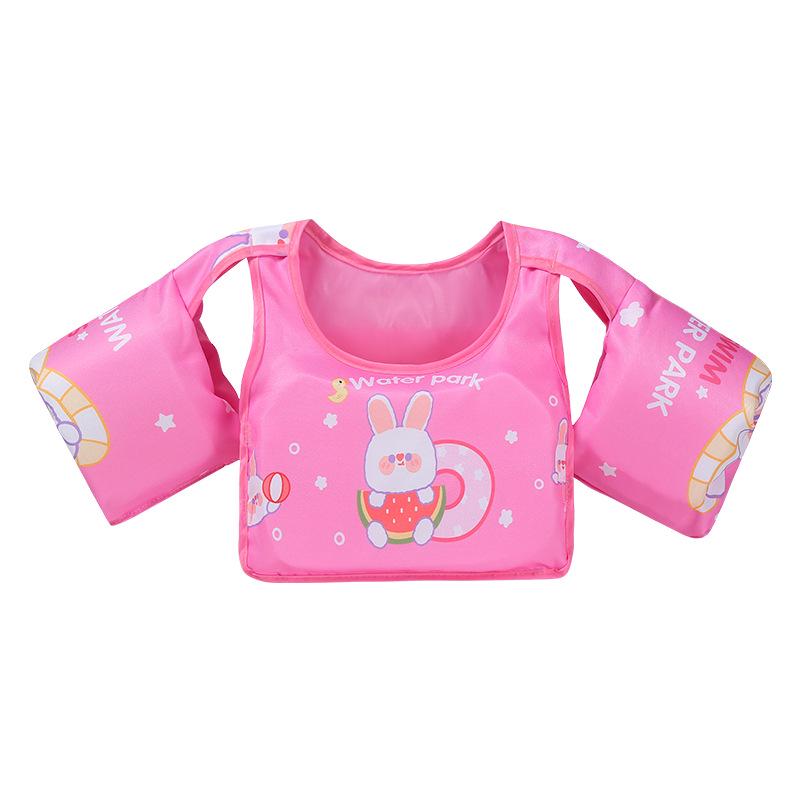 Cartoon Kids Swimsuit & Water Play Gear: Armbands, Floats, Swim Rings, Life Jackets, Water Sleeves, Buoyancy Vests.
