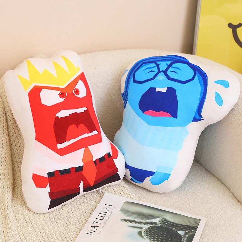 Inside Anxiety Out Envy Disgust Sadness Fear Ennui Plush Pillow Toy Gift Doll