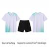 Quick-Dry Ice Silk Sports Set: Running & Football Training Suit