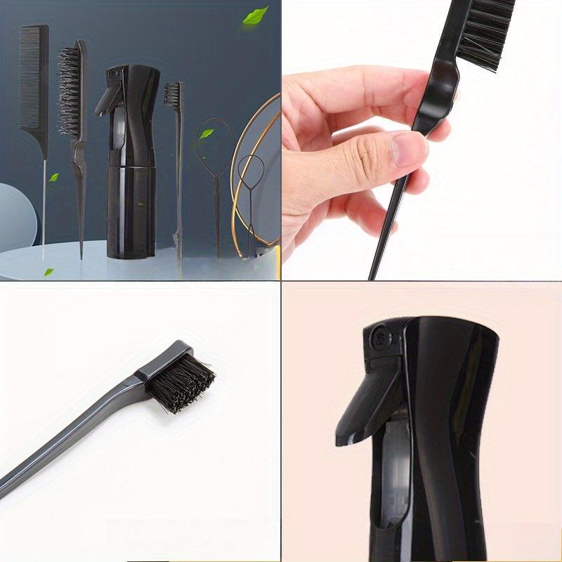 Hairdressing Set Six-piece Set Hairpin Hair Puller Portable Brush Highlight Dyeing Pointed Tail Comb Continuous Spray Bottle Set
