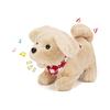 Stuffed Dog Electric Pretend Play Pet Keeping Moving Dog Stuffed Toy with Sound Toy Children Gift