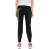 Fila Fitness Comfortable Versatile Logo Design Knitted Sports Pants Women Bottoms Deep-Black A11W521603F-BK