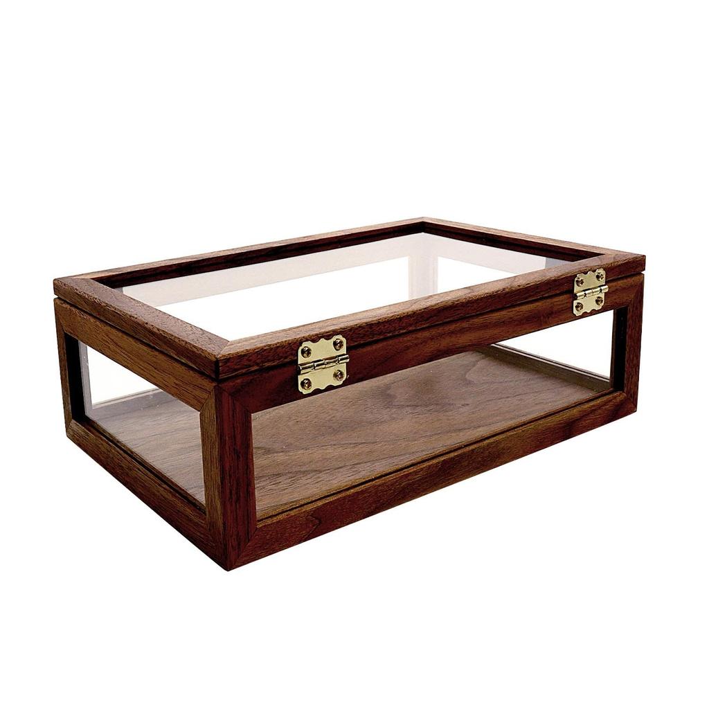 [Sears] Collection Box Jewelry Box Wooden Accessory Box Jewelry Storage Large Capacity s98-0005