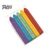Cera de Sellado Retro para Cartas 5 Piezas de Varillas, con Mechas, Varillas de Color Clásico Tiras para Manualidades, Sobre y Decoración Artesanal Vintage Herramientas Profesionales de Sello