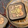 Satan King E Fidget Slider Direct Push Rotation Rhythm Fidget Spinner Metal Stress Toy Office Desktop Anxiety Relief Toys
