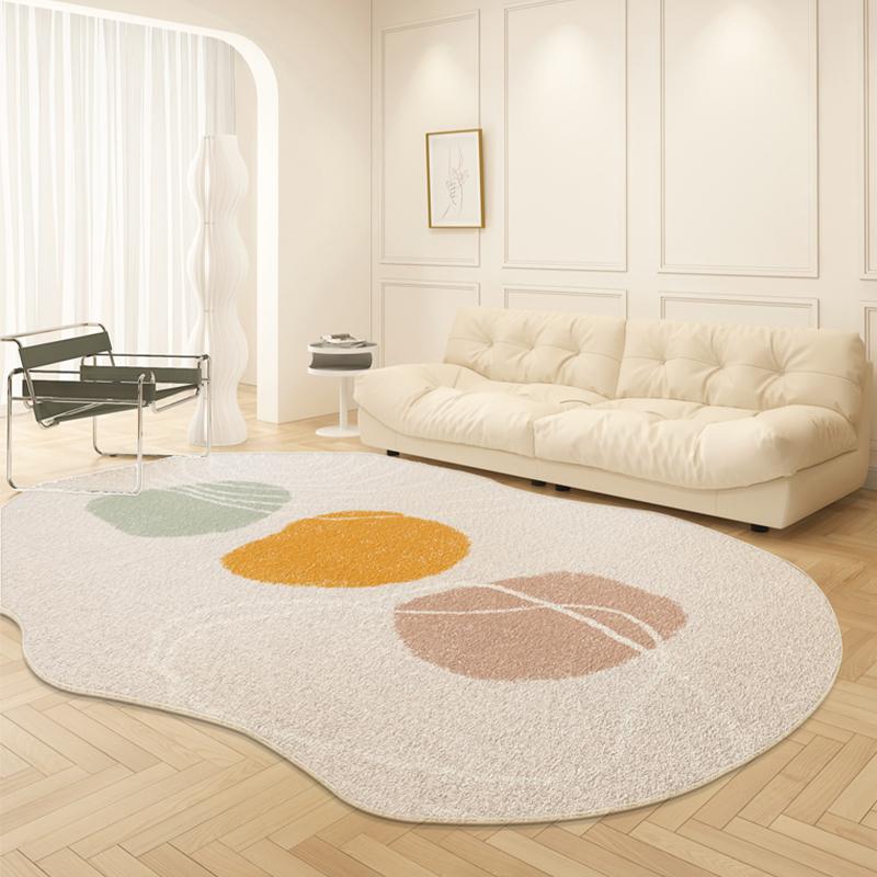 Light Luxury Living Room Decoration Plush Carpet Irregular Rugs for Bedroom Large Area Carpets Home Fluffy Soft Mat Lounge Rug