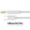 Mobile Car Cable Connection Wire Type C To 3.5mm HiFi Digital Cable Line for Smartphones and Tablets
