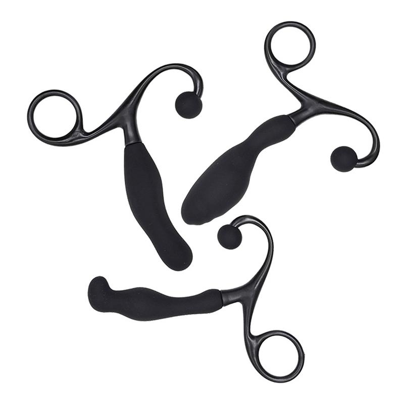 Silicone Anal Plugs Trainer Prostate Massage Butt Plugs Anal Sex Toys G-Spot Clitoral Stimulation Anal Trainer Adult Products